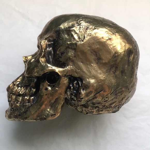 Gold & Black skull decor - Picture 5 of 8